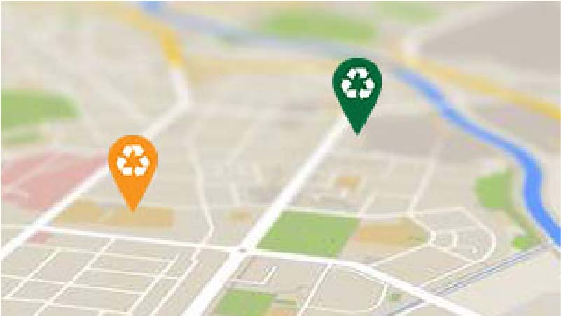 Map of Recycling Points