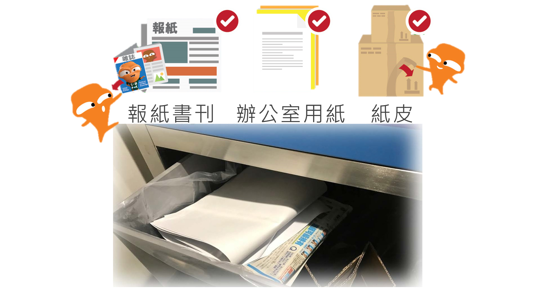 乾淨回收報紙書刊,辦公室用紙及紙皮的貼士 - 去膠紙,除雜質,咪濕水
