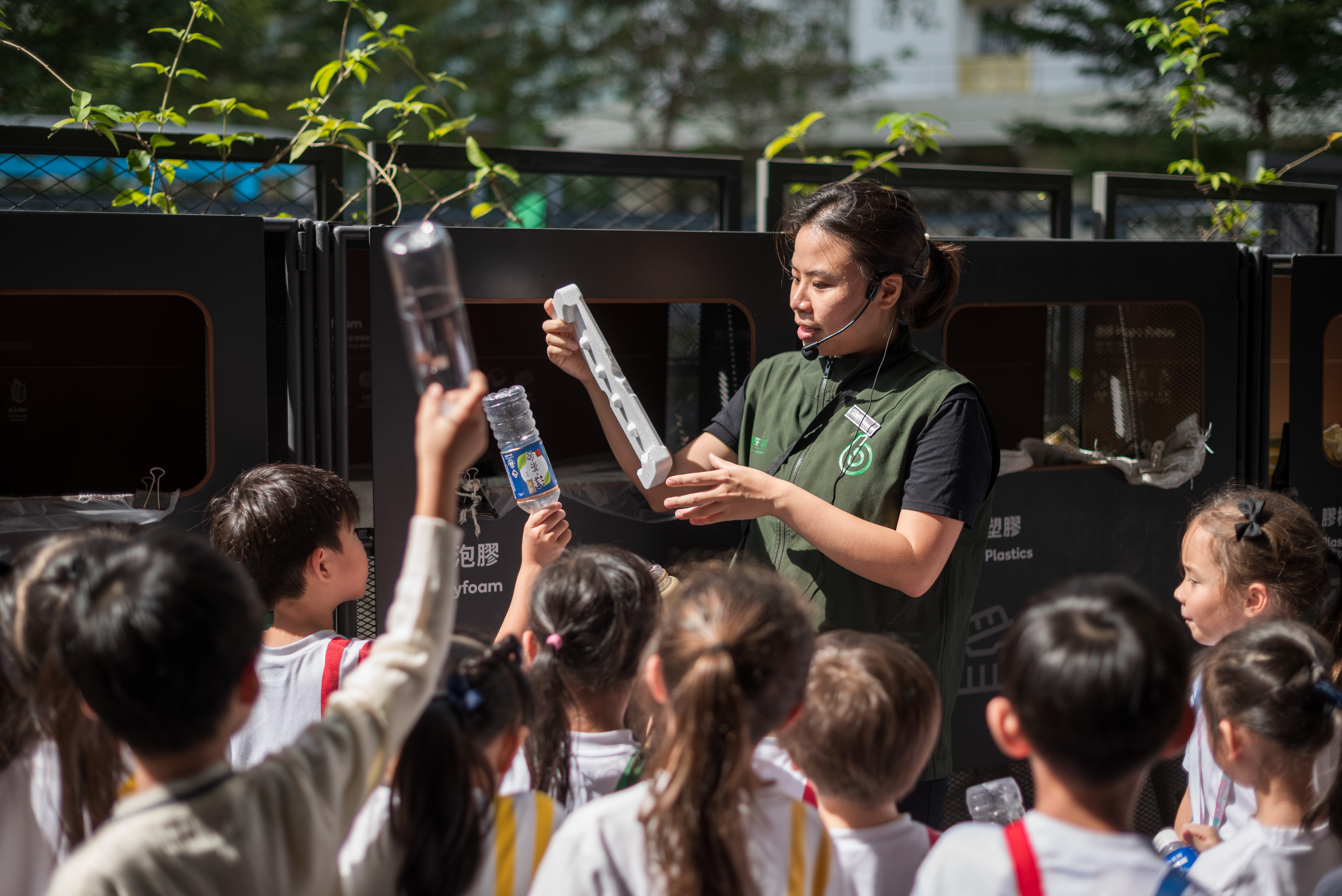 參觀環保署的回收和廢物處理設施