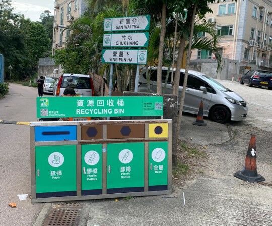 营盘下村村口近凉亭