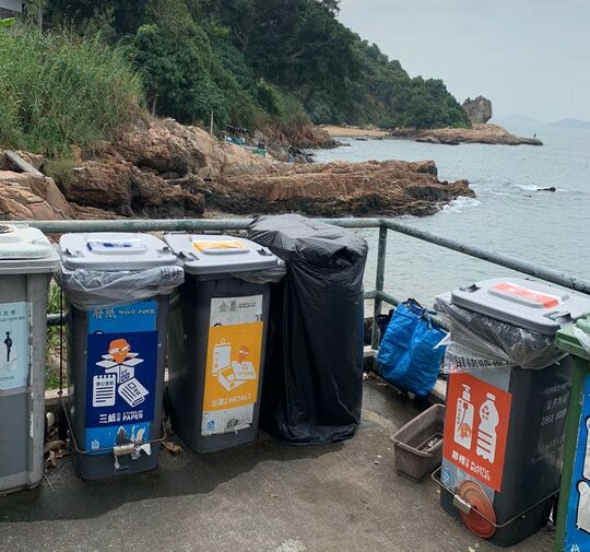 南丫島北角舊村三山國王廟附近