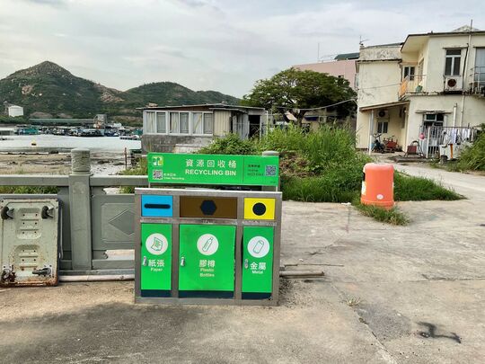 南丫島索罟灣天后廟前