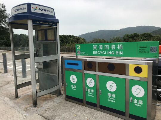 大嶼山水口村村公所外對出燈柱FC3510旁