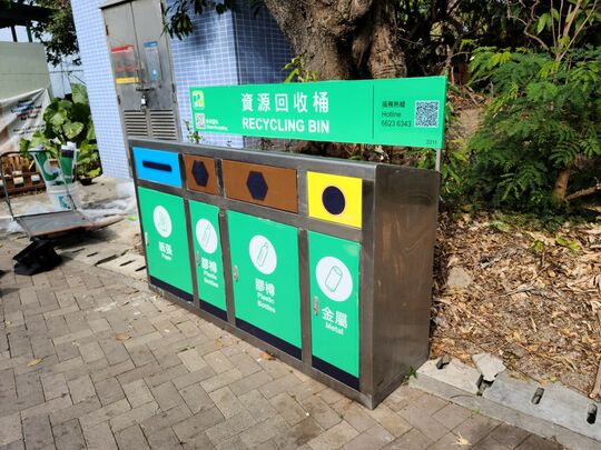 長洲山頂道近福利農莊垃圾站，長洲山頂道近福利農莊