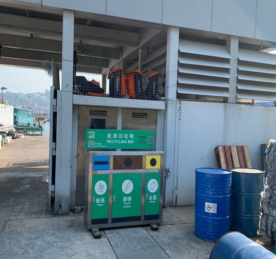 長洲排廠路垃圾站，長洲排廠路