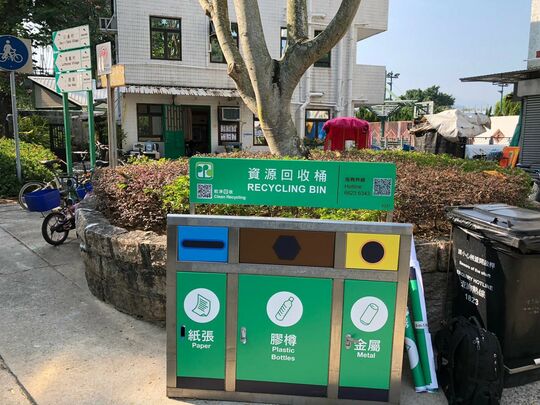 長洲西灣道金華閣附近