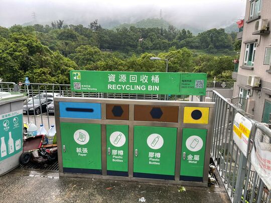 大埔水窝村停车场近灯柱 V 4580.