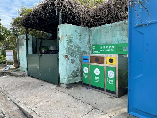 銀線灣停車場垃圾站 (SK-16)，銀線灣停車場