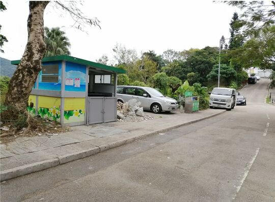 Fiberglass refuse collection point (SK-322) at Kam Shue Road j/o CWB Road near Lot 1211 (SK-322)