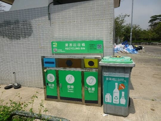 上水圍文閣村(1)近抽水站停車場垃圾站 (N-186)