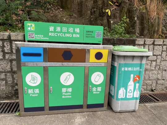 丈量約份第434約地段第817-865號青輝新村垃圾收集站(近入口)