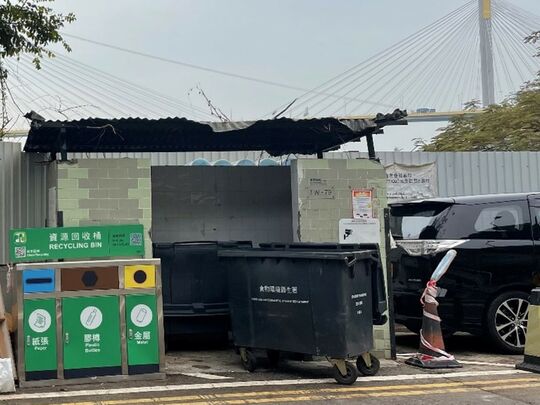 Chung Kai Toi RCP (TW-79) at Castle Peak Road near Approach Beach