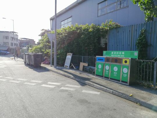 屏唐西街與屏唐南街交界