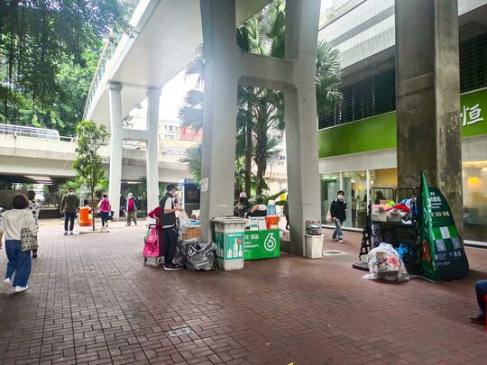 沙田街市對出空地