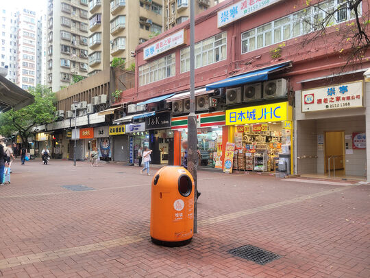 新墟青杏徑與青菱徑交界（近雅麗花園）