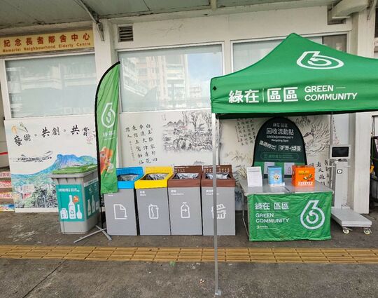 深水埗石硤尾邨21座對出巴域街行人路