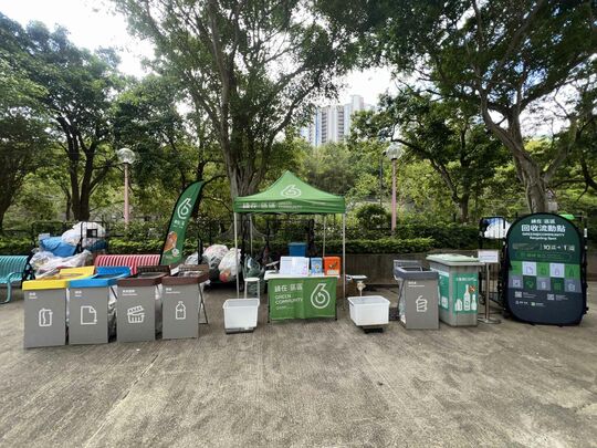 大埔景雅苑地下中央廣場