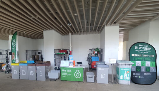 大埔富蝶邨蜆蝶樓及喜蝶樓之間空地