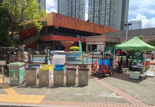 大埔富亨邨中央噴水池（近富亨邨巴士站）