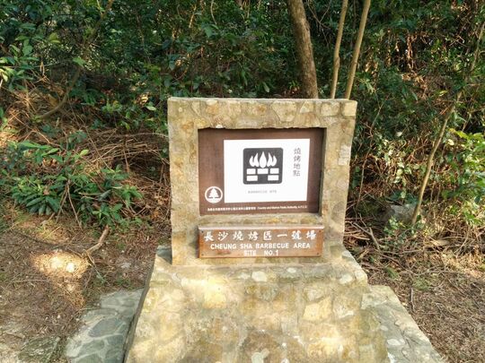 Tong Fuk Catch water, Cheung Sha Barbecue Site 1