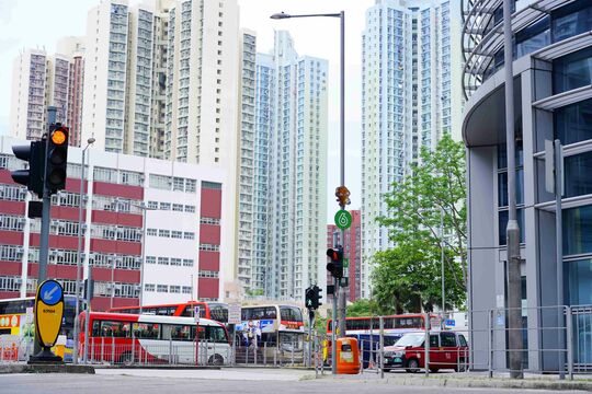 藍田慶田街 (近德田商場）對出行人路 (1)