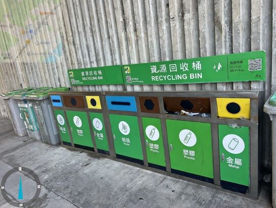 沙田上禾輋村村口對出沙田鄉事會路天橋底